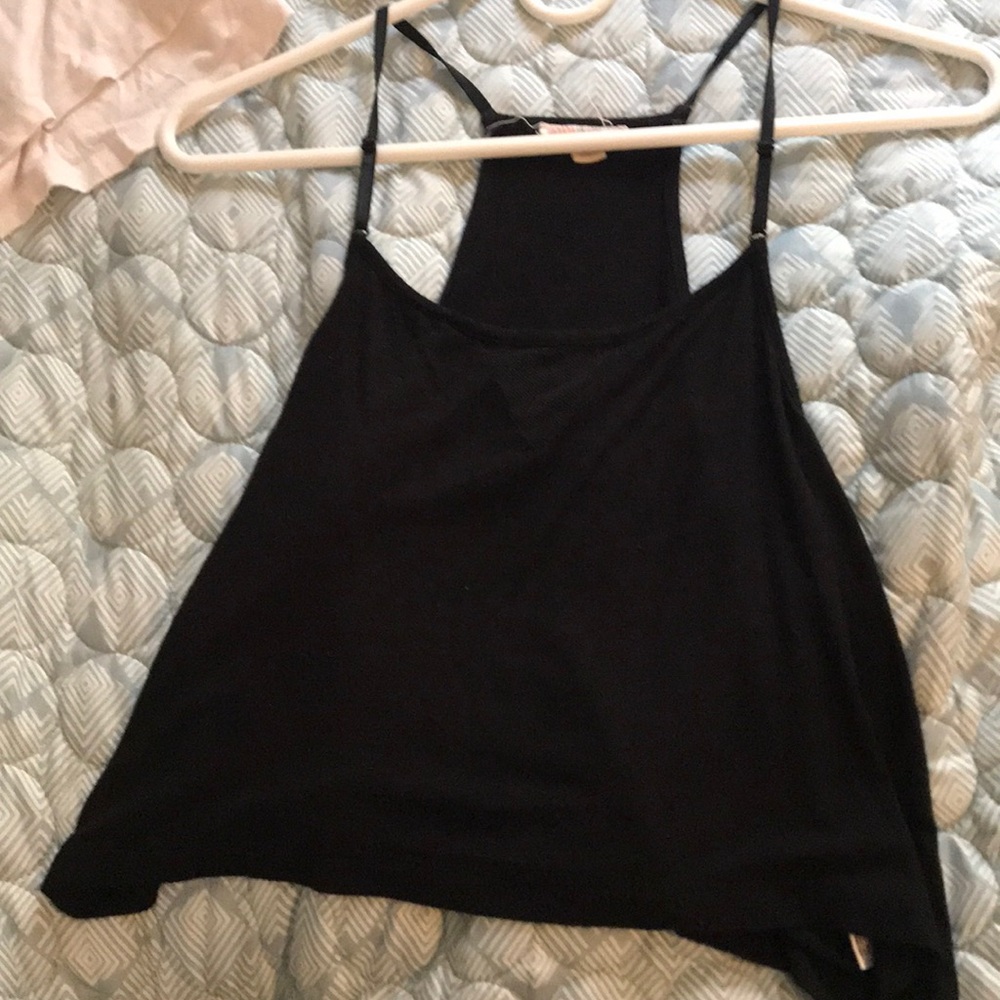 Black crop top
